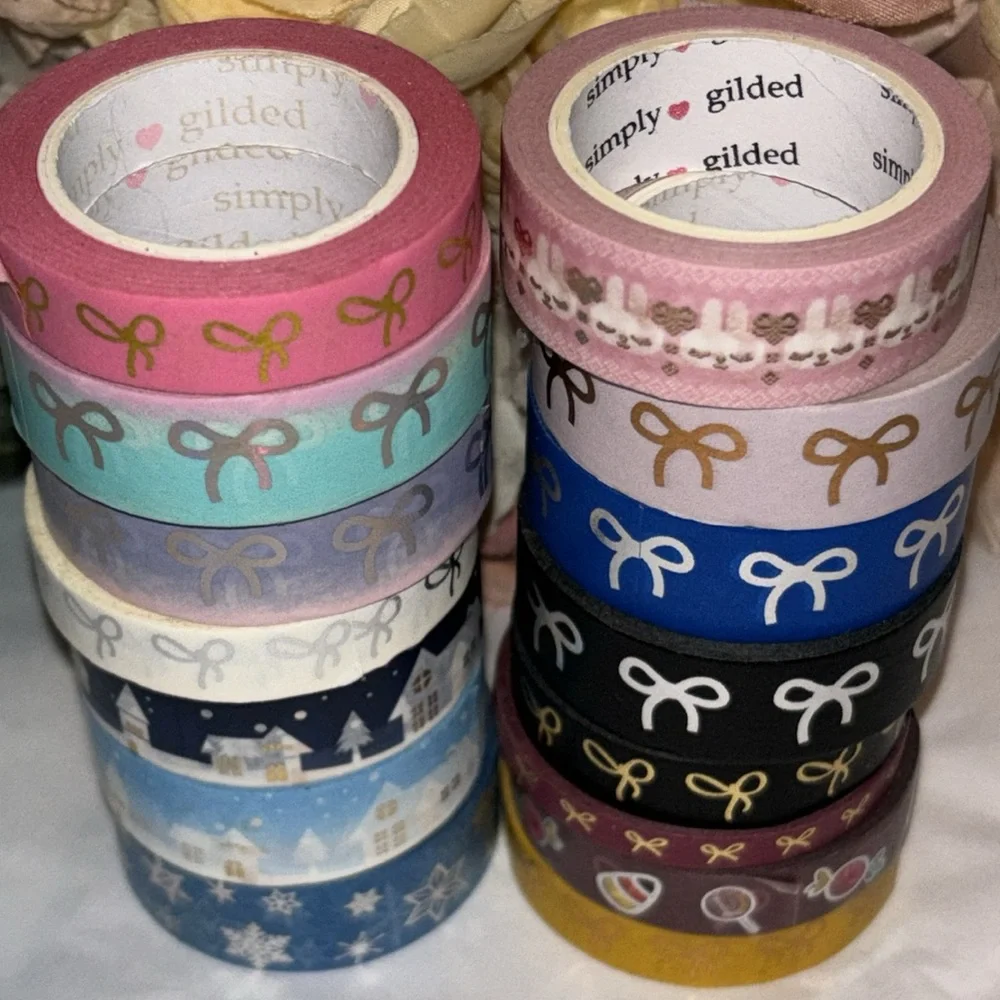 Simply Gilded Washi Tape NWOT Simply Gilded Washi Tape New Unwrapped set of 14